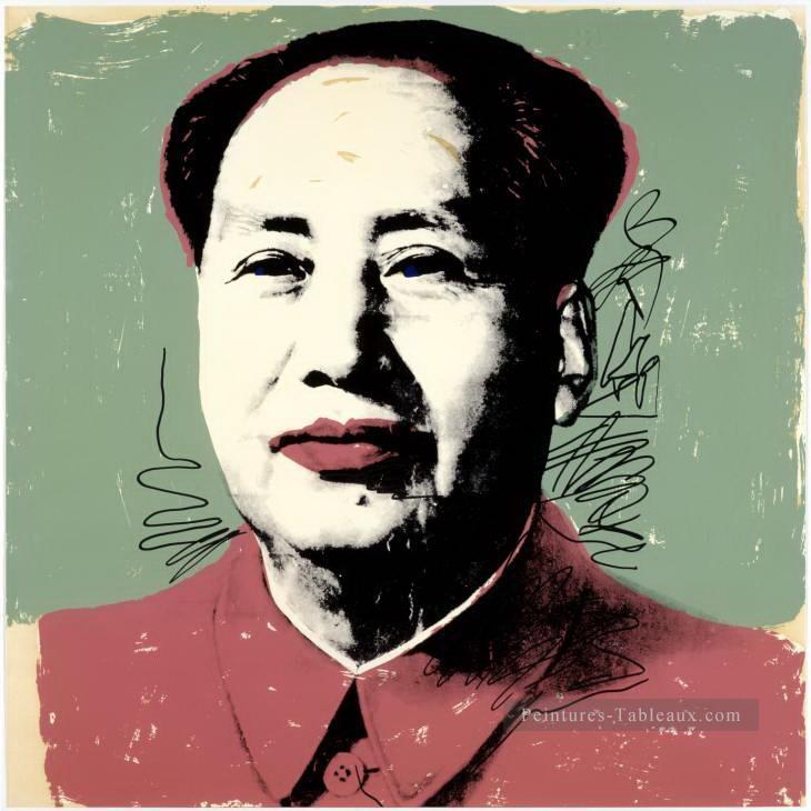 Mao Zedong 2 Andy Warhol Peintures à l'huile